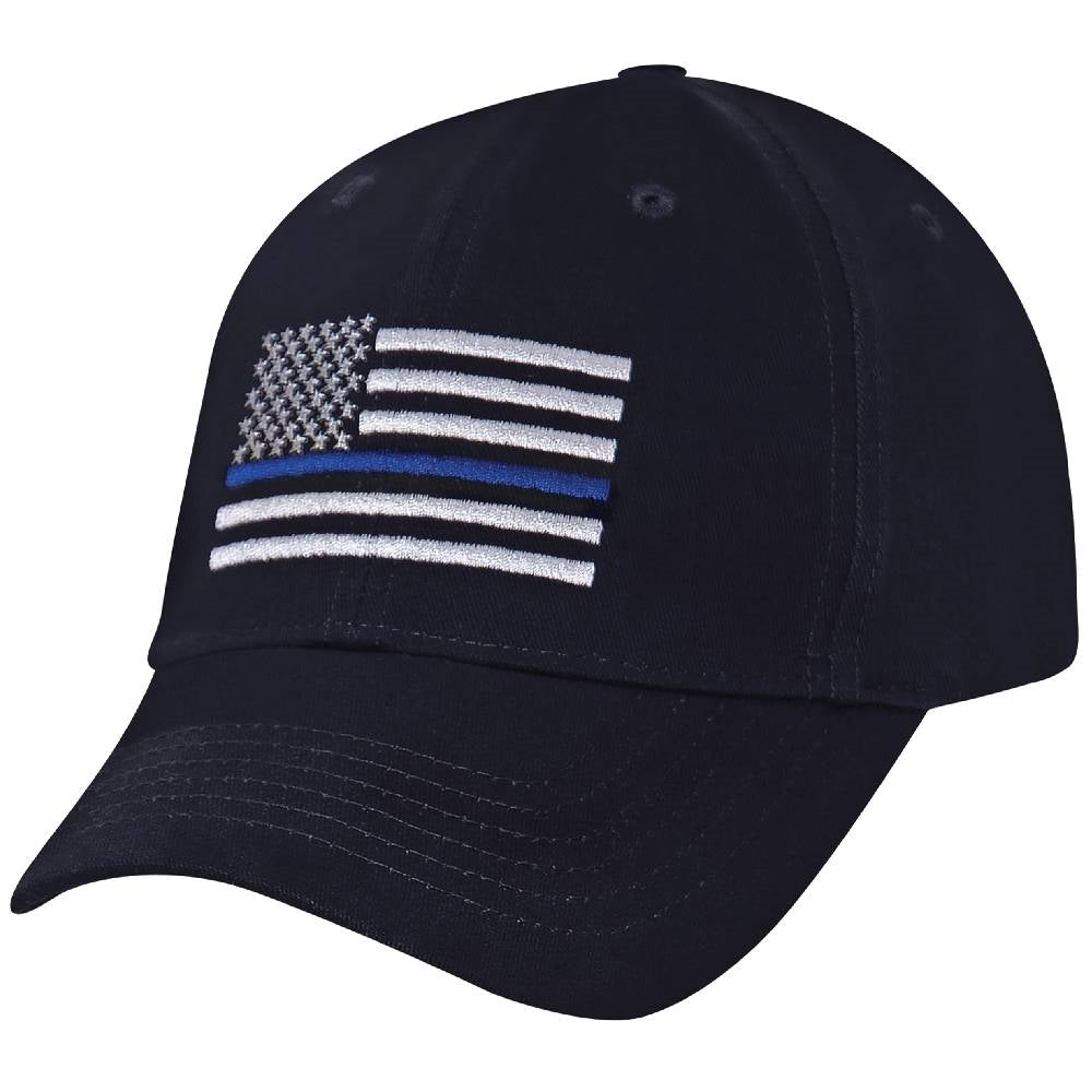 Rothco Thin Blue Line Flag Cap 99887