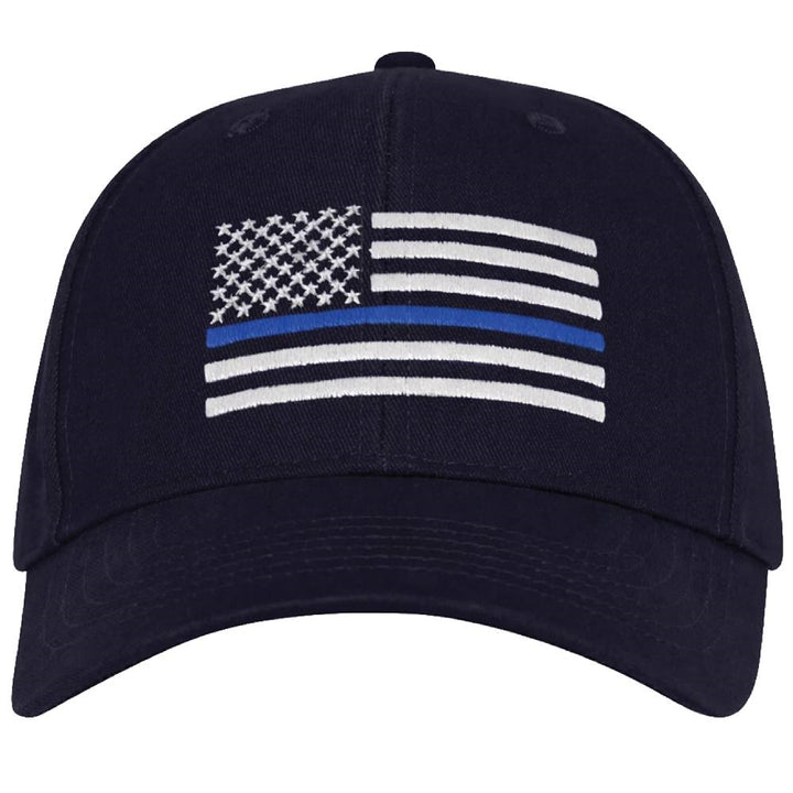 Rothco Thin Blue Line Flag Cap 99887