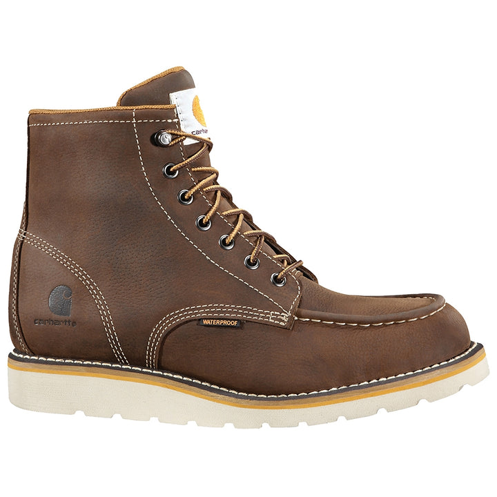 Carhartt Waterproof Moc Steel Toe Wedge Sole Slip Resistant Work Boot CMW6295