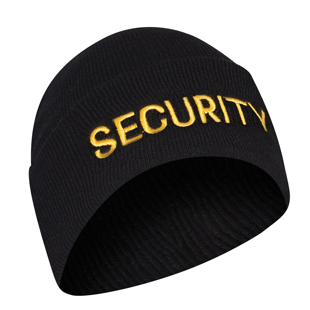 Rothco Black and Gold Security Cap 54420