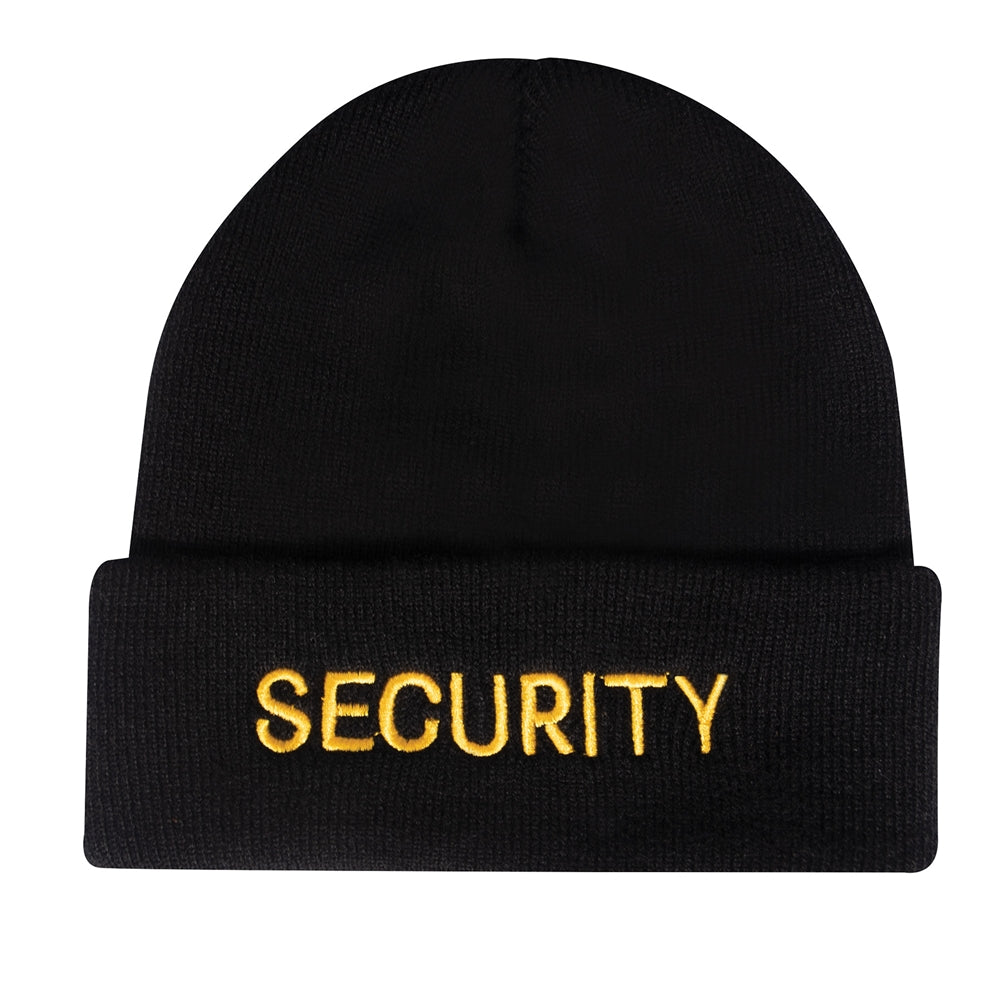 Rothco Black and Gold Security Cap 54420