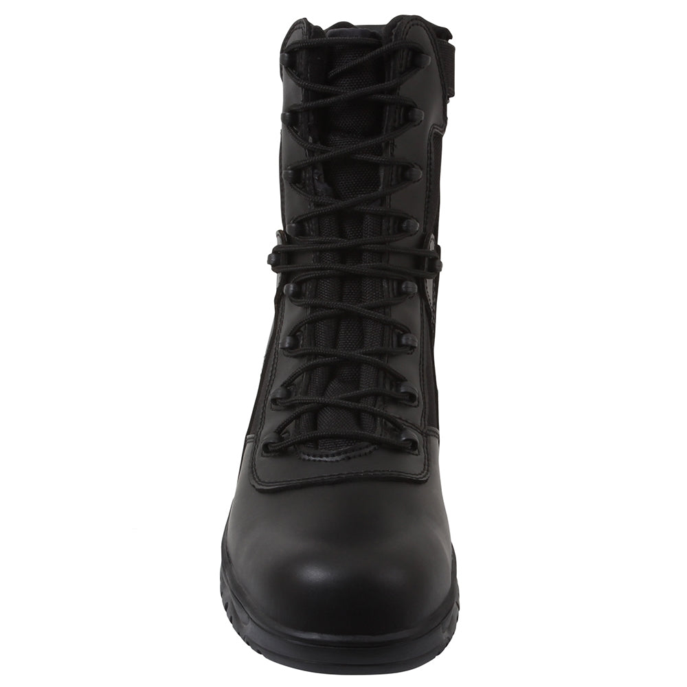 Rothco Black Forced Entry Side Zipper Composite Toe Tactical Boot-5063