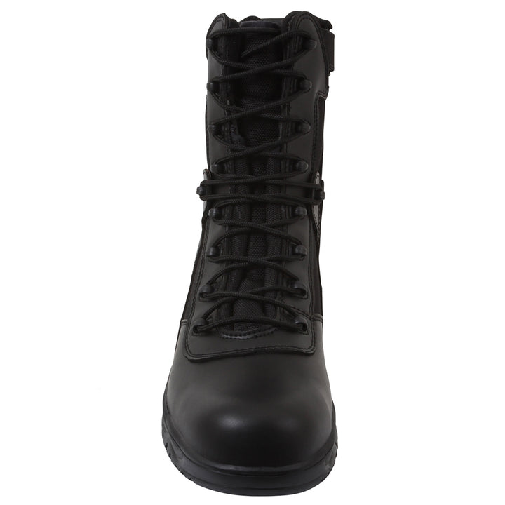 Rothco Black Forced Entry Side Zipper Composite Toe Tactical Boot-5063