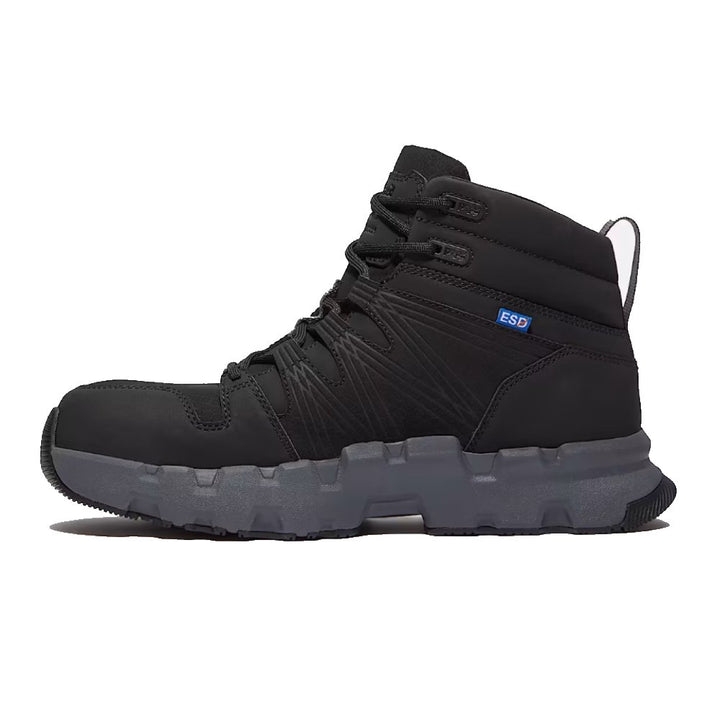 Timberland Pro Powertrain EV Mid Composite Toe SD10 Work Sneaker TB0A63K3V96