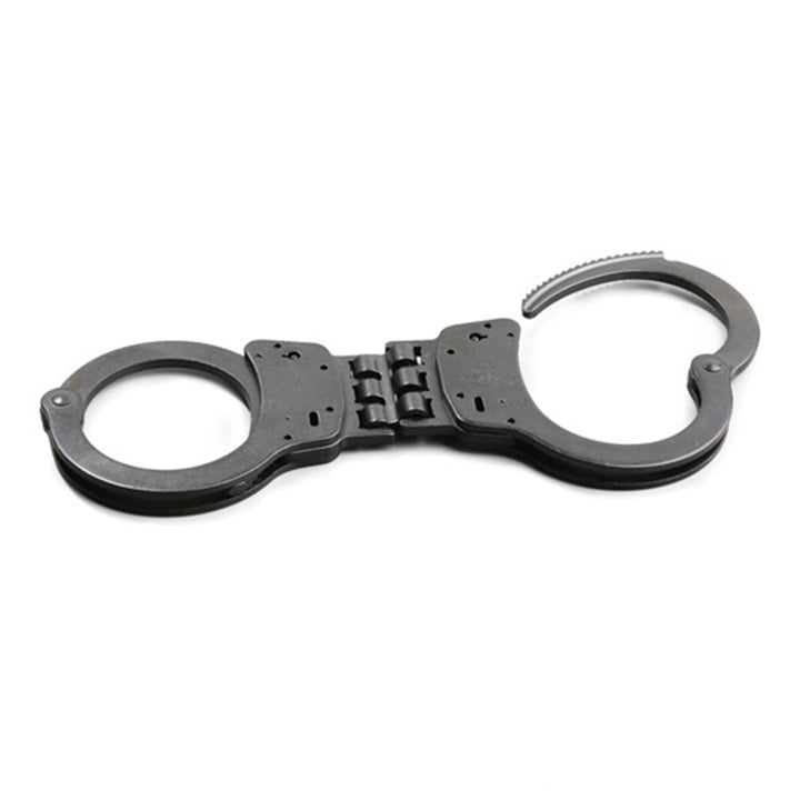 Smith  and  Wesson Black Hinged Handcuff - 10064