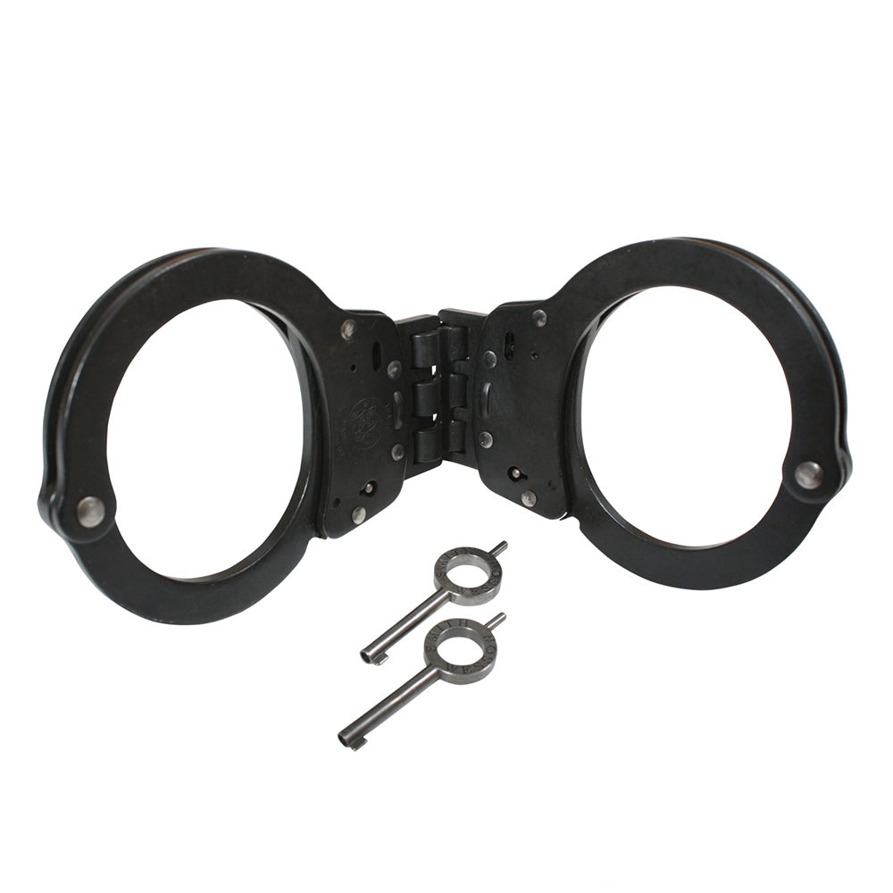 Smith  and  Wesson Black Hinged Handcuff - 10064