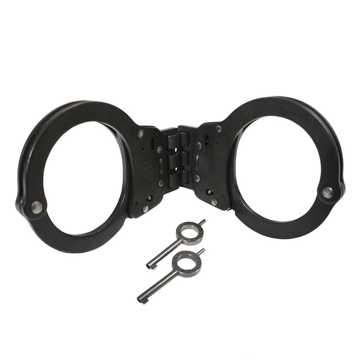 Smith  and  Wesson Black Hinged Handcuff - 10064