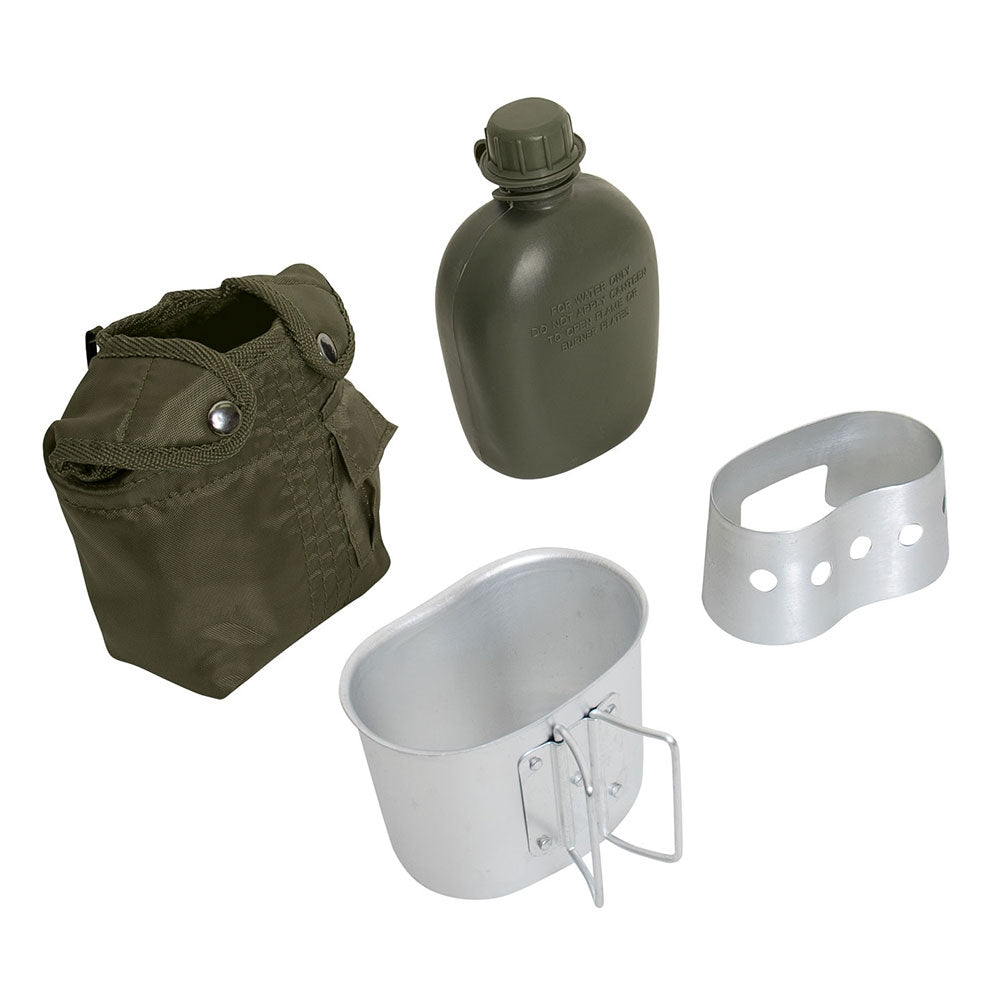 Rothco OD 4 Piece Canteen Kit 1143