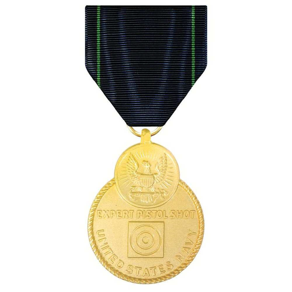 Navy Expert Pistol Medal M0072