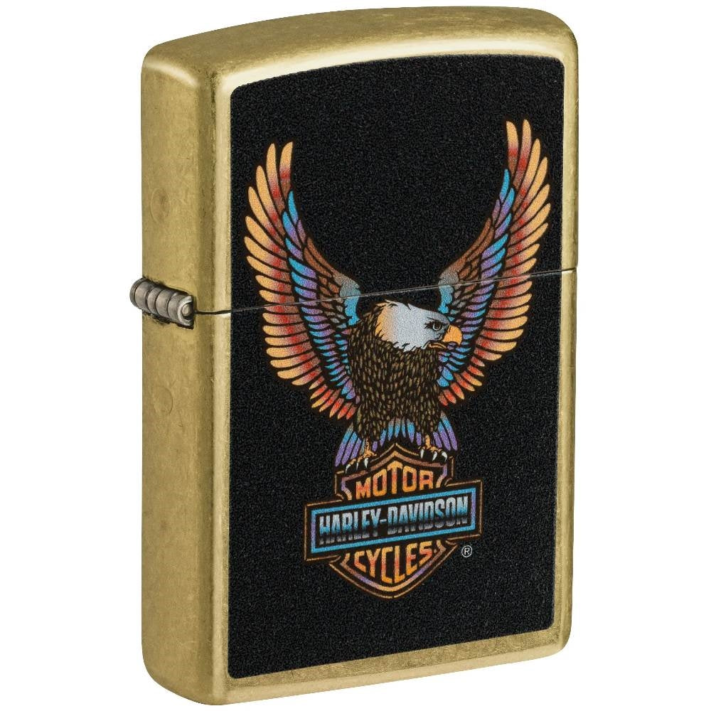Zippo Harley-Davidson Eagle Design Lighter 46678