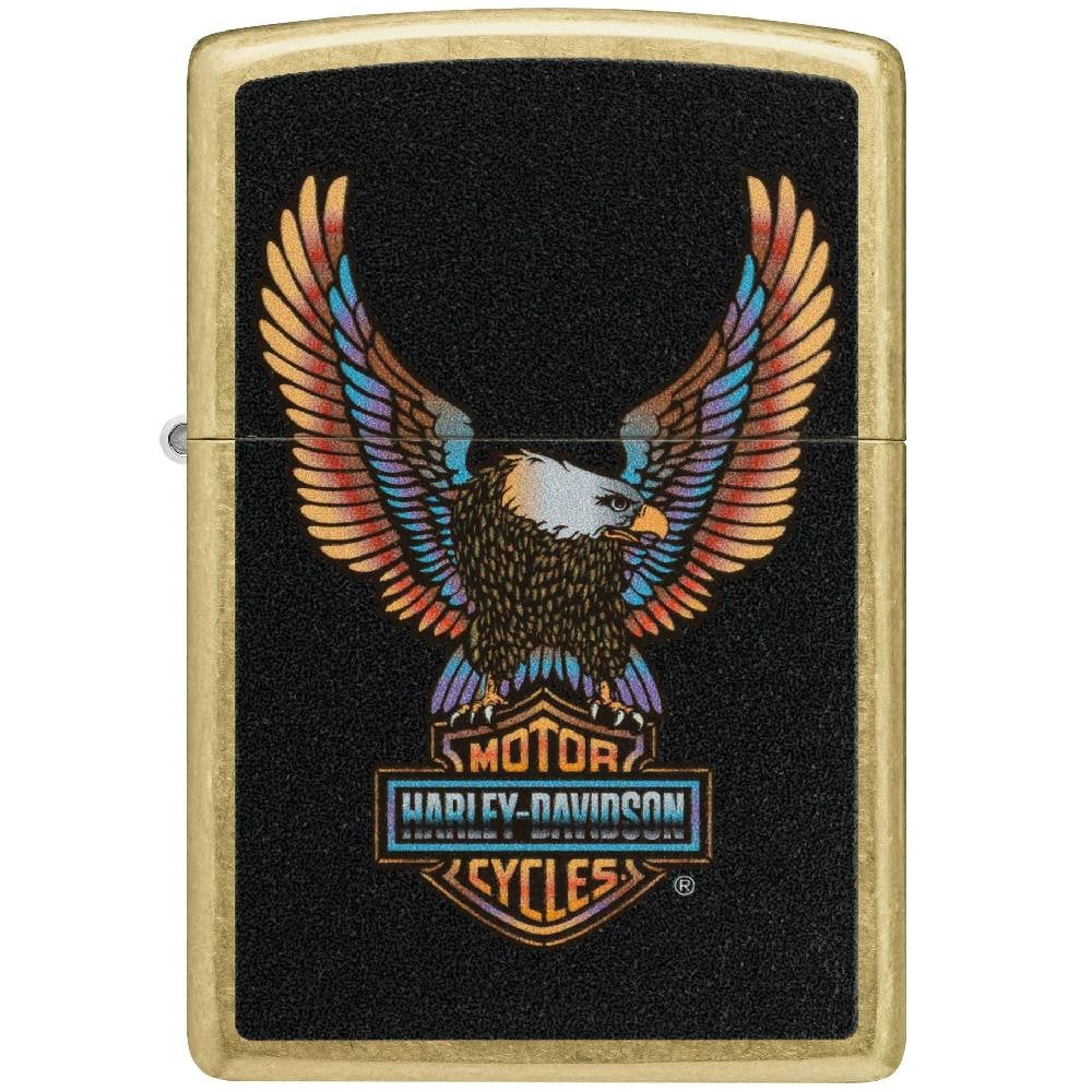 Zippo Harley-Davidson Eagle Design Lighter 46678