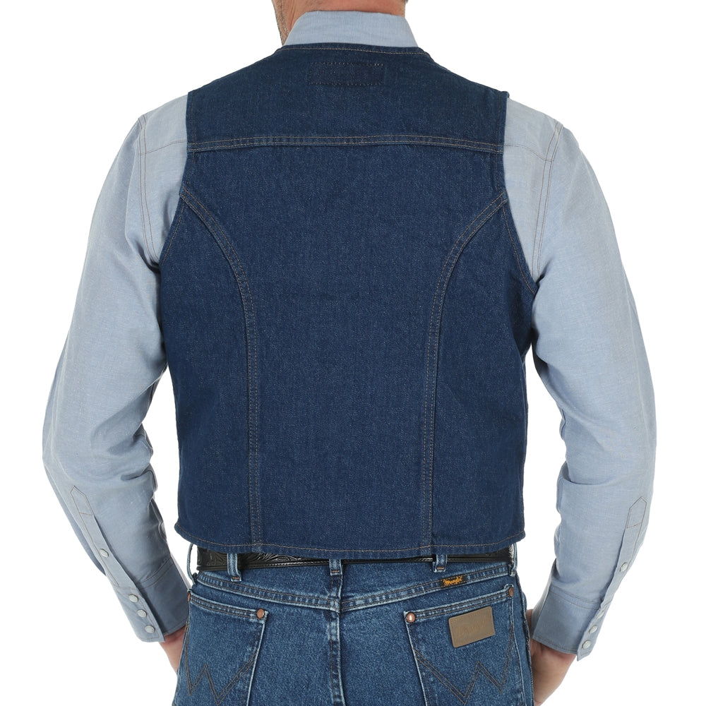 Wrangler Unlined Denim Vest 74130PW