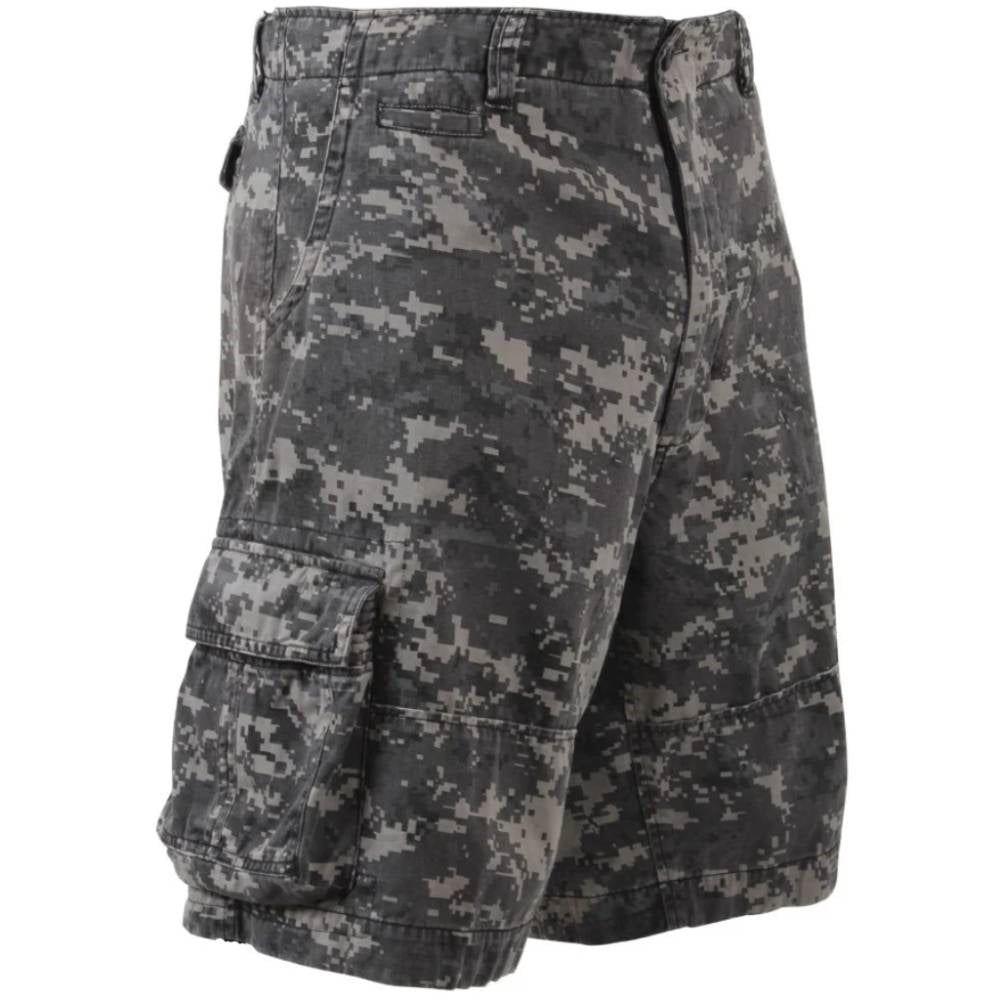 Rothco Vintage Cargo Black Camo Shorts 21400