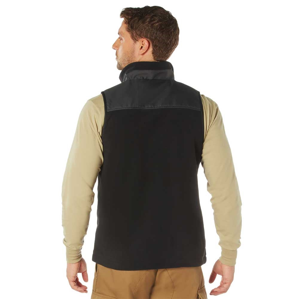 Rothco Spec Ops Black Fleece Vest 96760