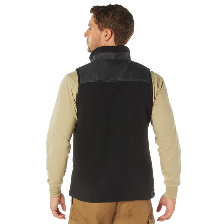 Rothco Spec Ops Black Fleece Vest 96760