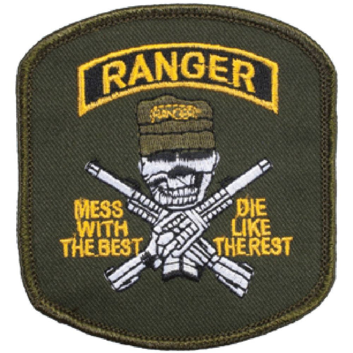 Army Ranger Mess With The Best Patch N-141
