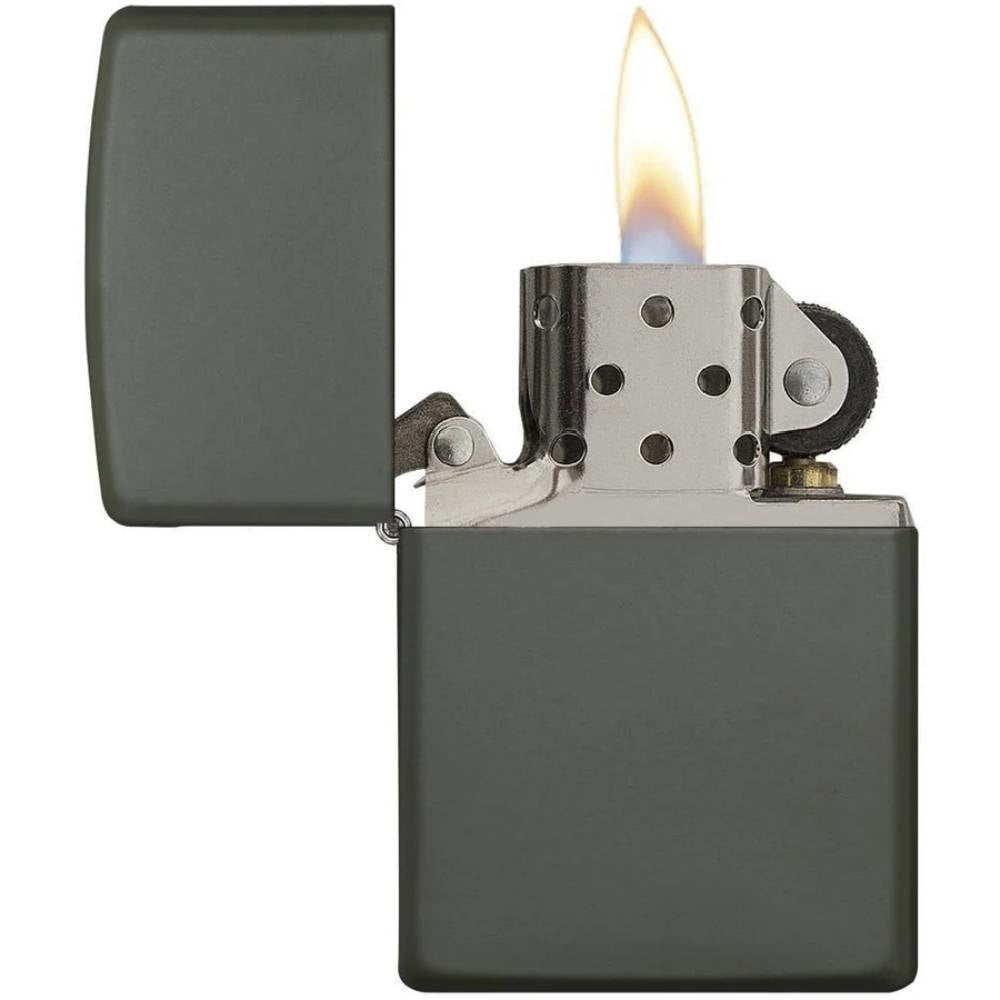 Zippo Classic Green Matte Lighter - 221