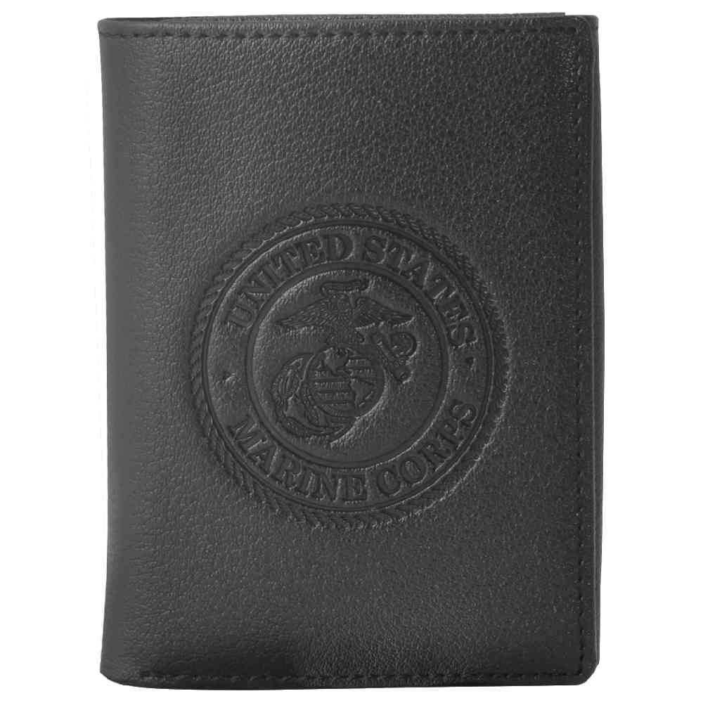 US Marine Logo Embossed Wallet TW-34