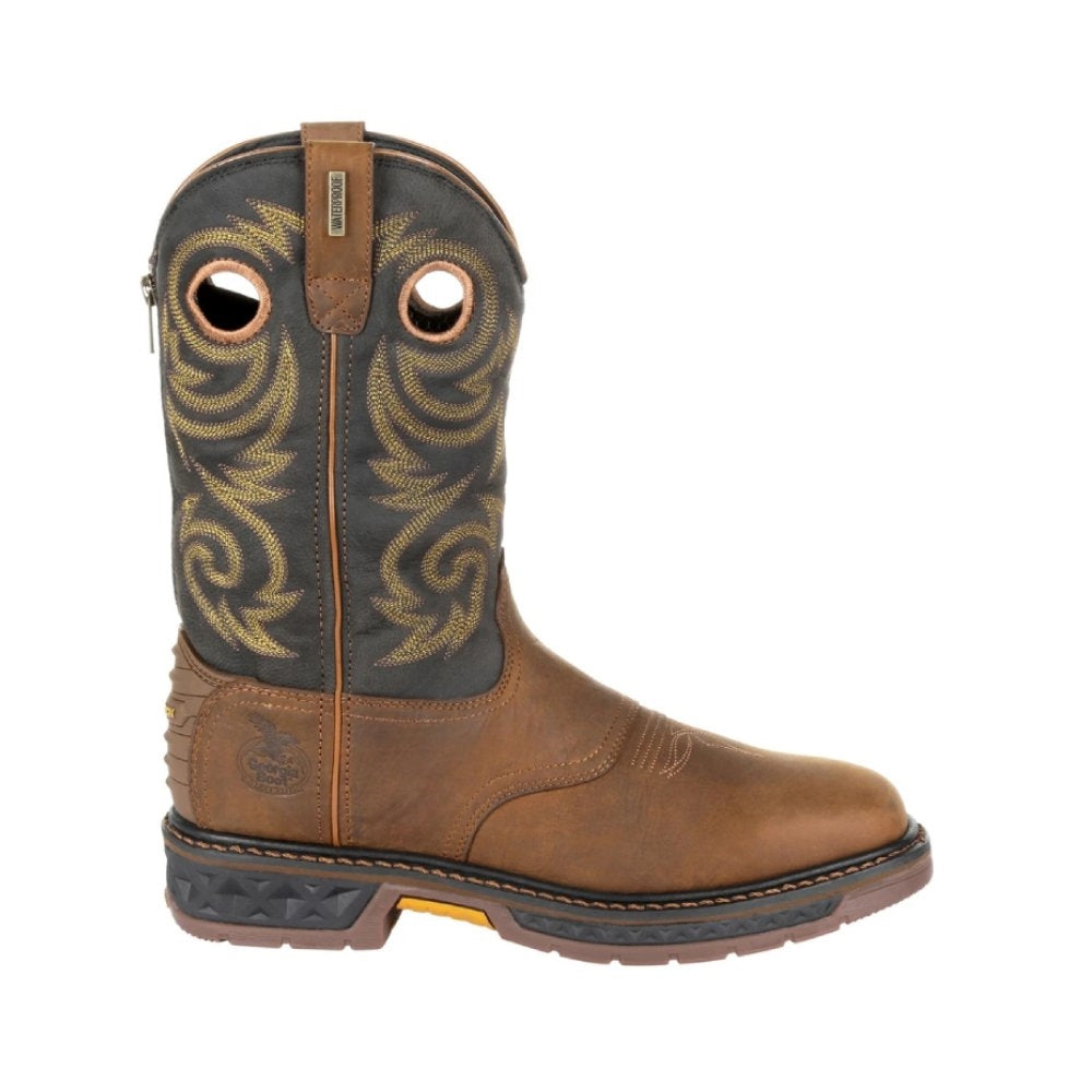 Georgia Carbo-Tec LT Waterproof Pull On Soft Toe Work Boot GB00266