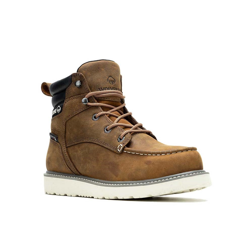 Wolverine Trade Wedge Moc Toe Steel Toe Waterproof Work Boot W231103
