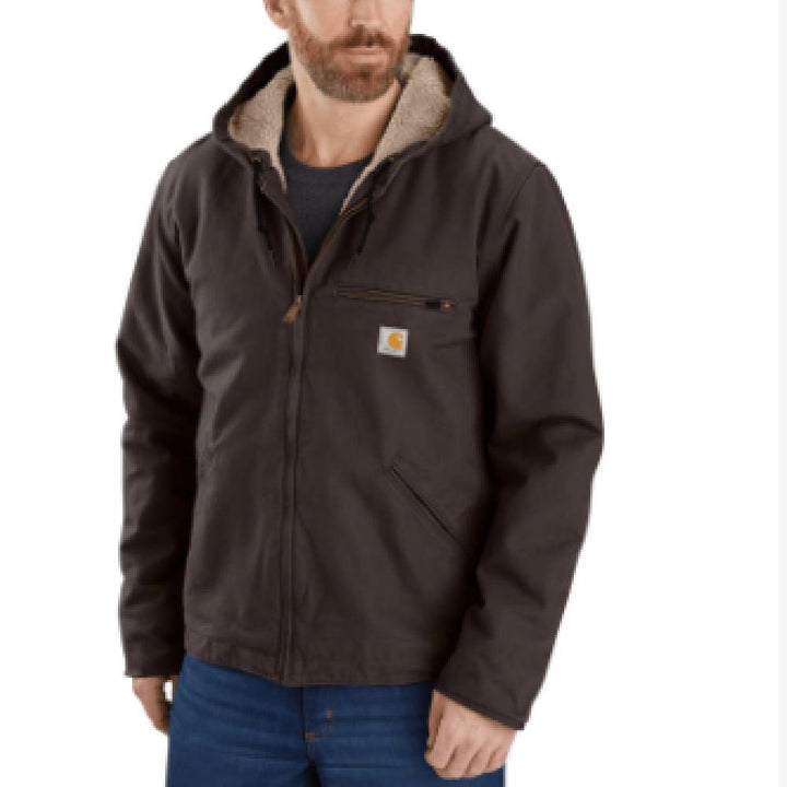 Carhartt Washed Duck Sherpa Lined Jacket 104392