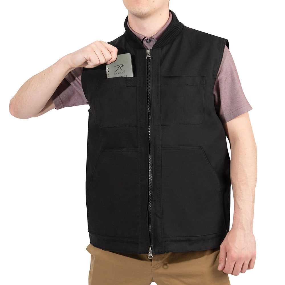 Rothco Concealed Carry Backwoods Canvas Vest 86900