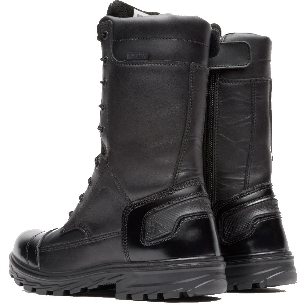 Rocky Jump Boot Pro Waterproof Side Zip Public Service Duty Boot RKD0121