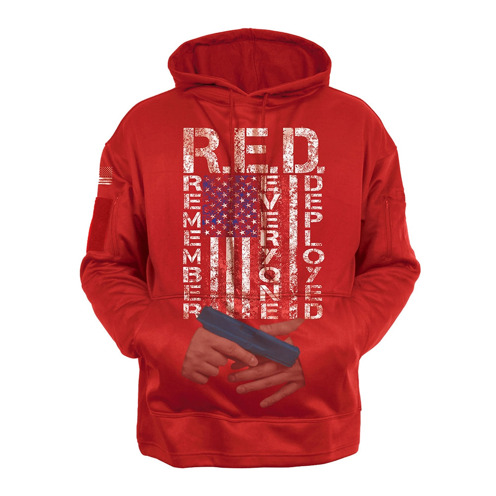 Rothco Concealed Carry Red Hoodie - 4036