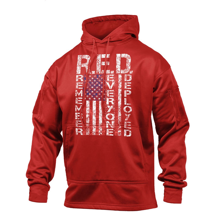 Rothco Concealed Carry Red Hoodie - 4036