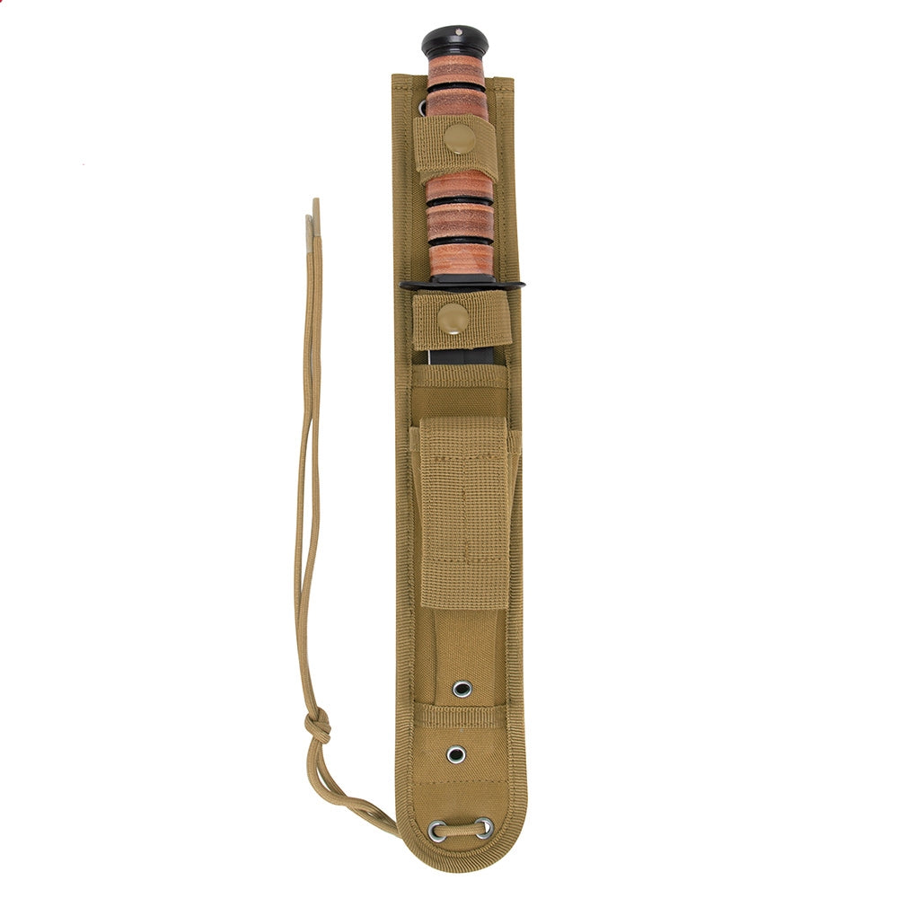 Rothco Coyote MOLLE Knife Sheath - 40064
