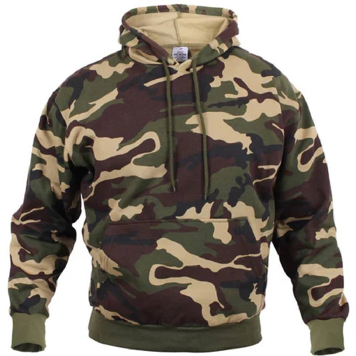 Rothco Kids Woodland Camo Hooded Sweatshirt 6490