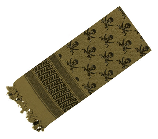 Rothco Skulls Shemagh Desert Scarf - 8539