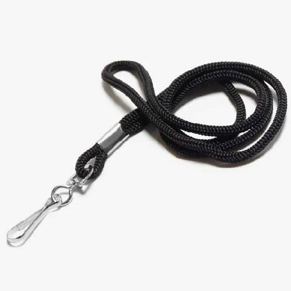 Rothco Black Whistle Lanyards 10399
