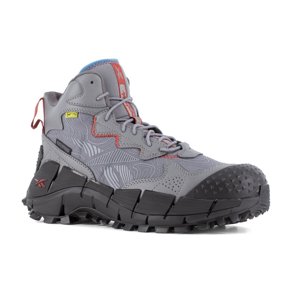 Reebok Zig Kinetica Edge II Composite Toe Trail Inspired Waterproof Hiker with Internal Met Guard Work Boot RB3021