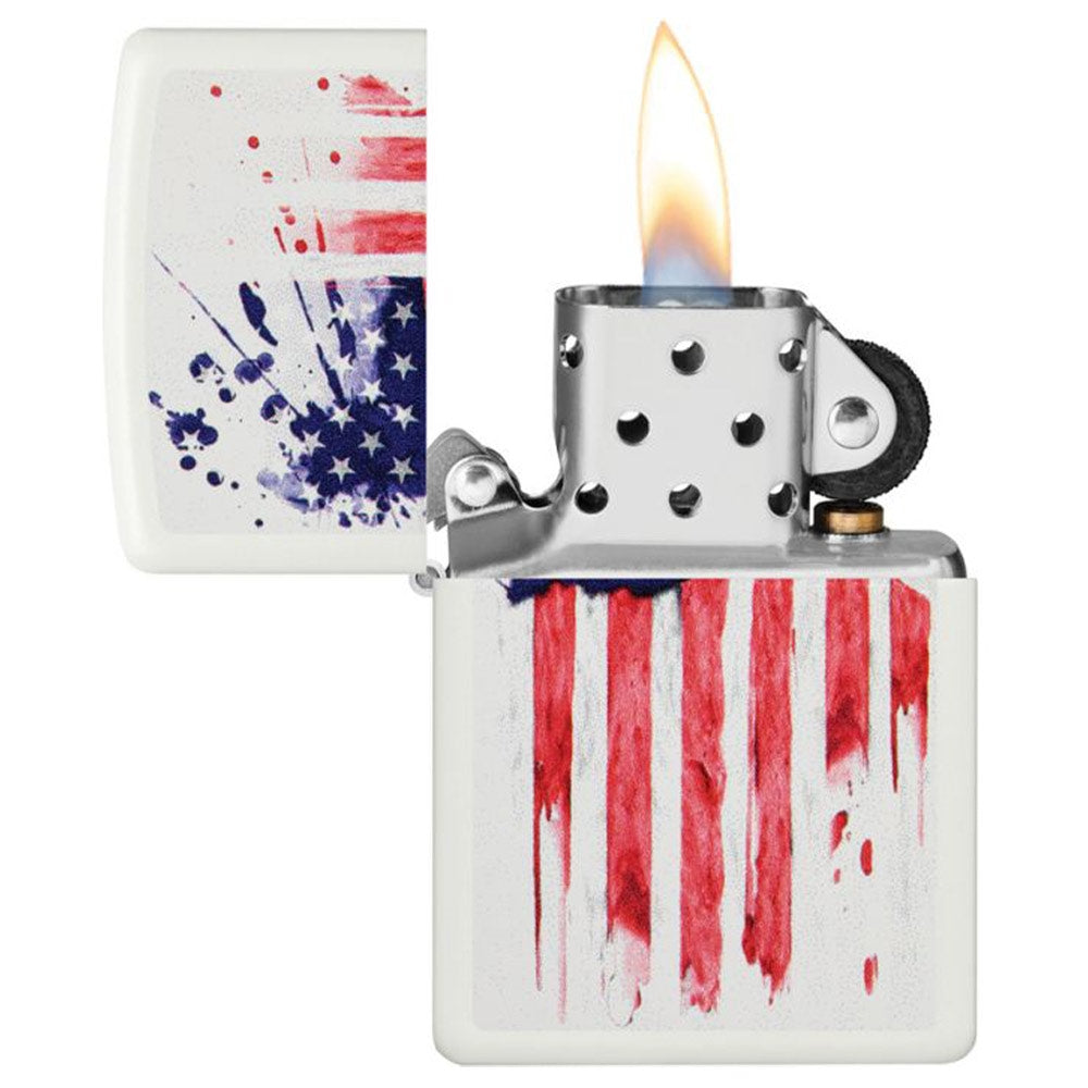 Zippo US Flag Design Lighter - 49783