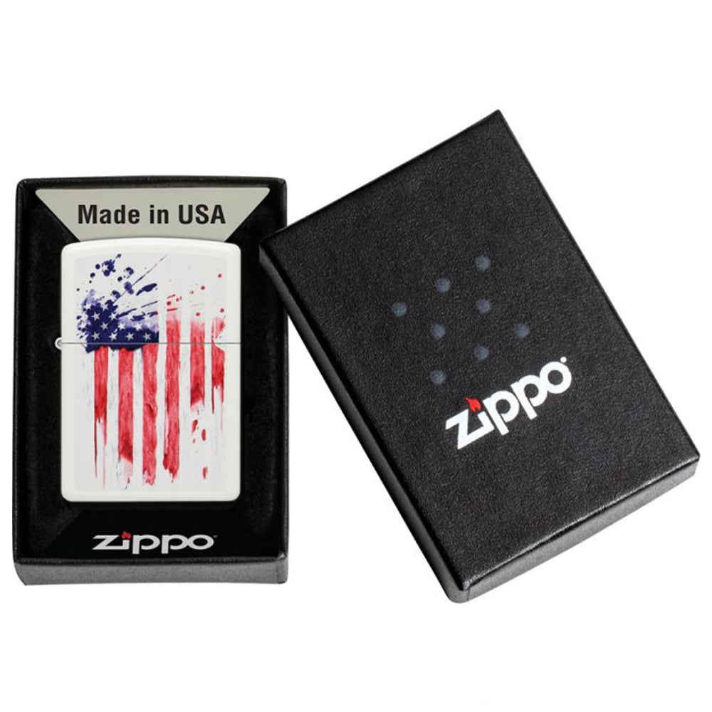 Zippo US Flag Design Lighter - 49783