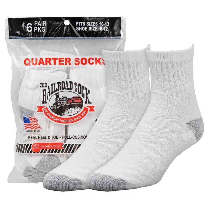 Railroad Socks Men Quarter Socks 6068