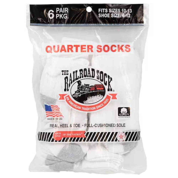 Railroad Socks Men Quarter Socks 6068