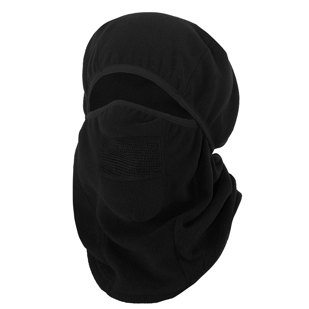 Rothco Black Fleece Hinged Vented Balaclava 42035