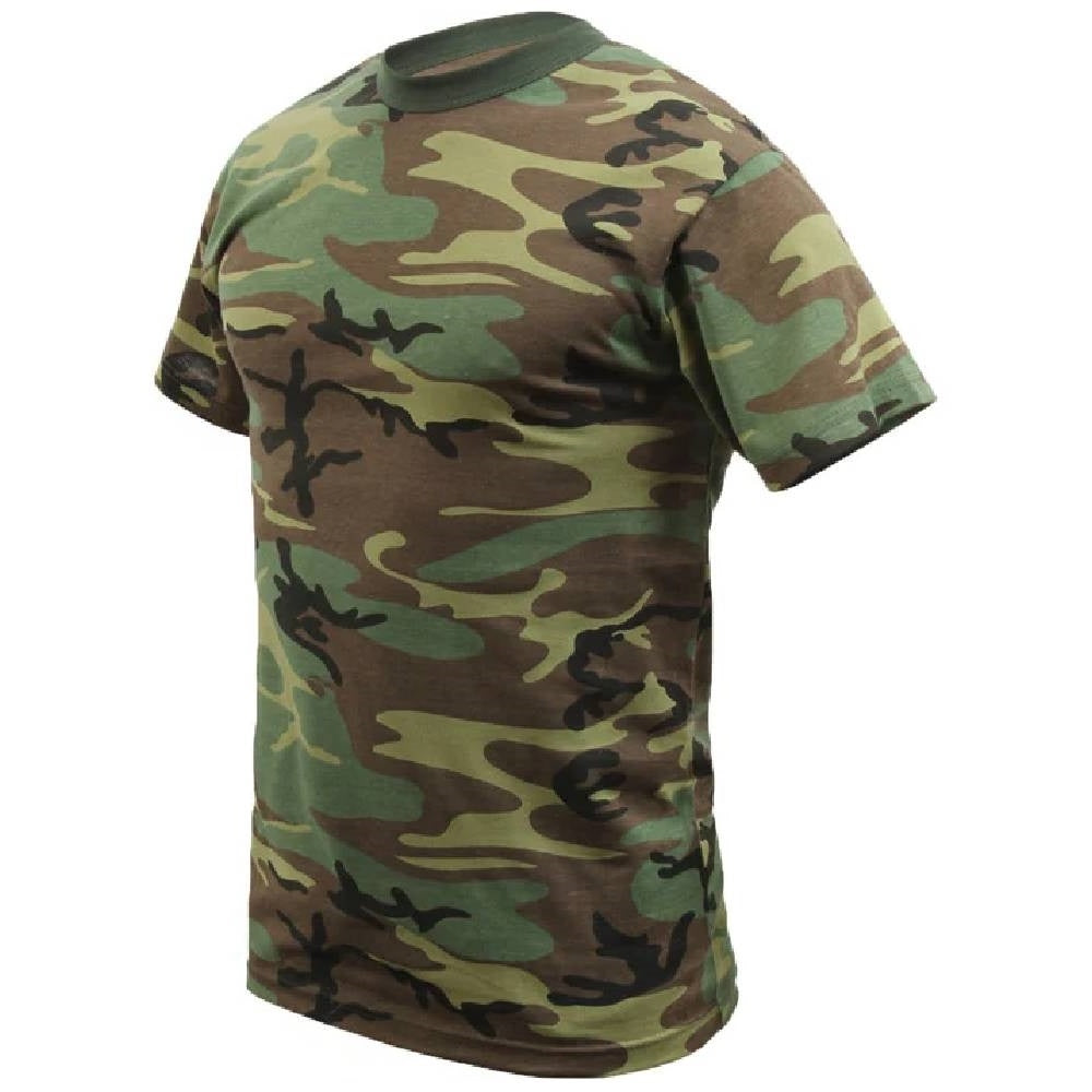 Rothco Woodland Camouflage T-Shirt 8777