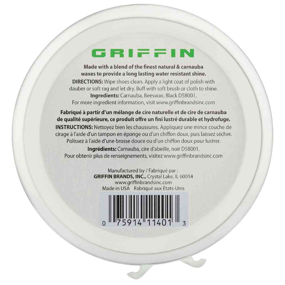 Griffin Black Shoe Polish 20204