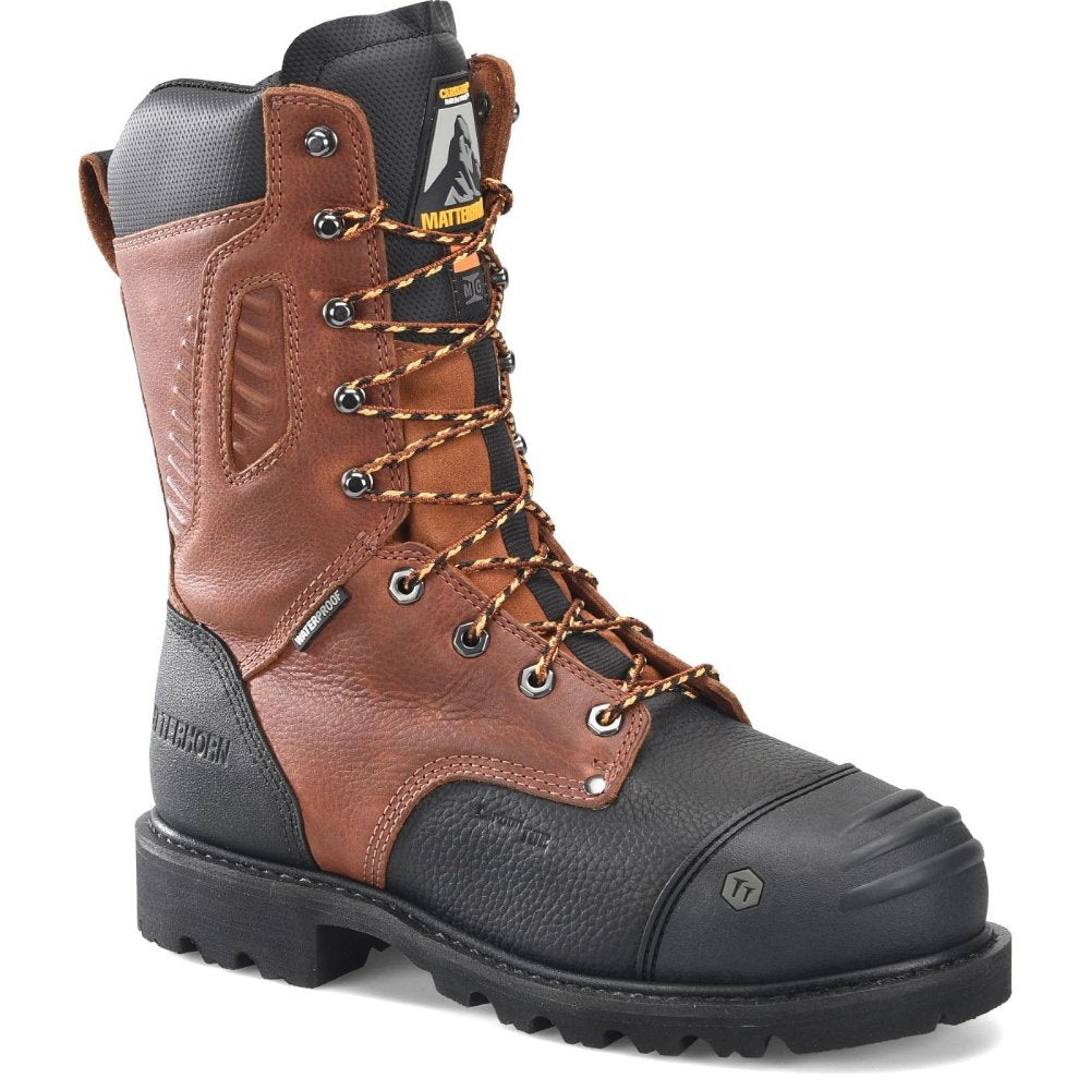 Matterhorn Nickel Waterproof Carbon Composite Toe Internal Metguard Work Boot MT2575