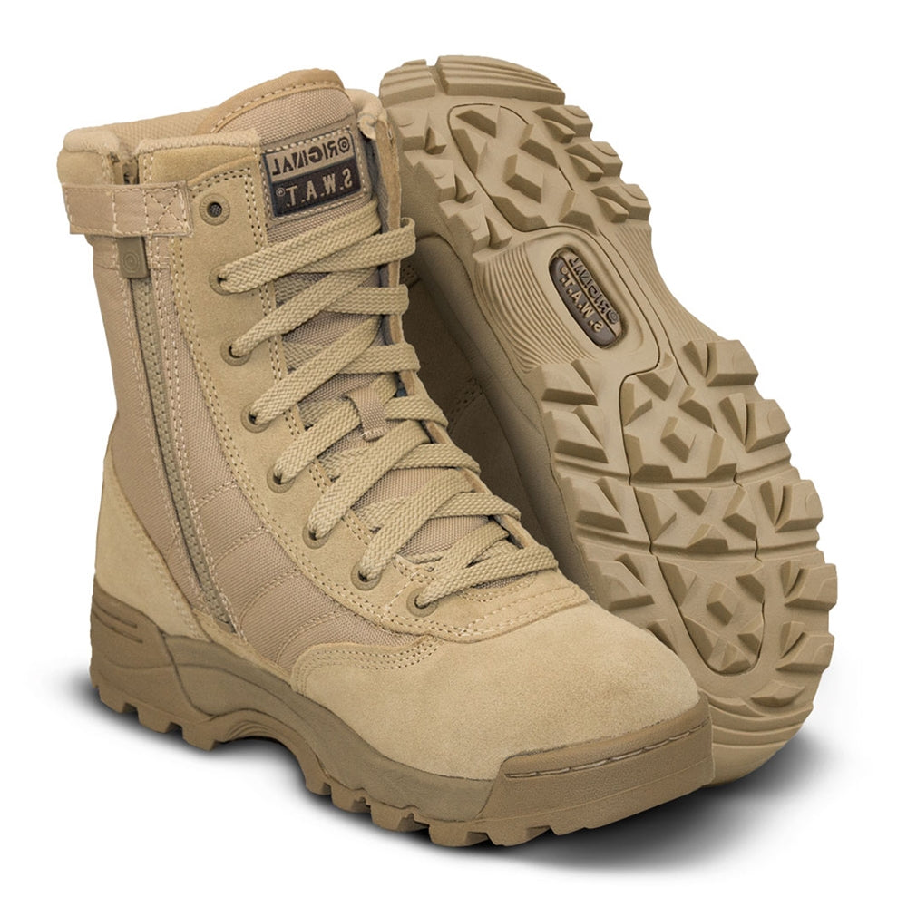 Original Swat Tan Classic Side Zip Boots - 115202
