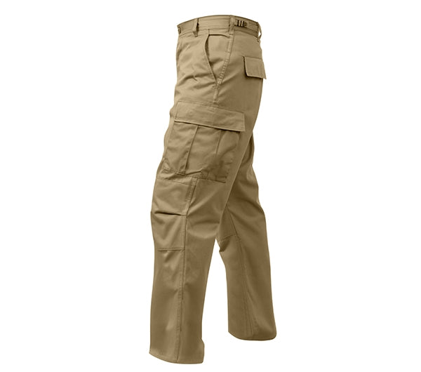 Rothco Relaxed Fit Zipper Fly Khaki BDU Pants 2931