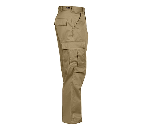 Rothco Relaxed Fit Zipper Fly Khaki BDU Pants 2931