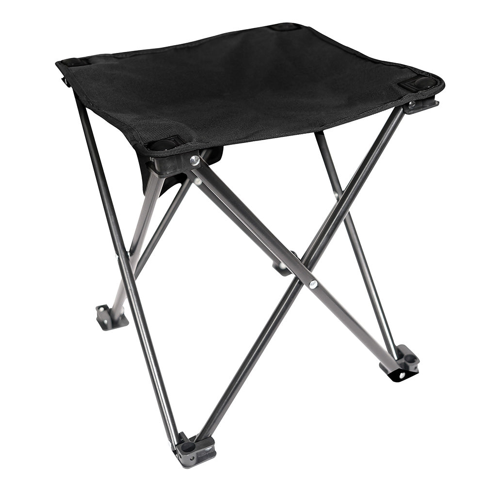 Rothco Black Collapsible 4 Leg Camp Stool 45481