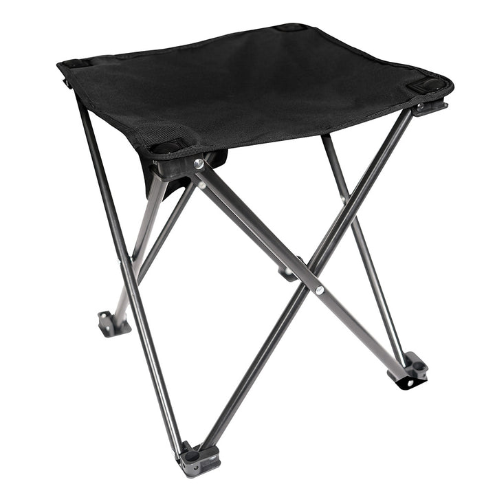 Rothco Black Collapsible 4 Leg Camp Stool 45481