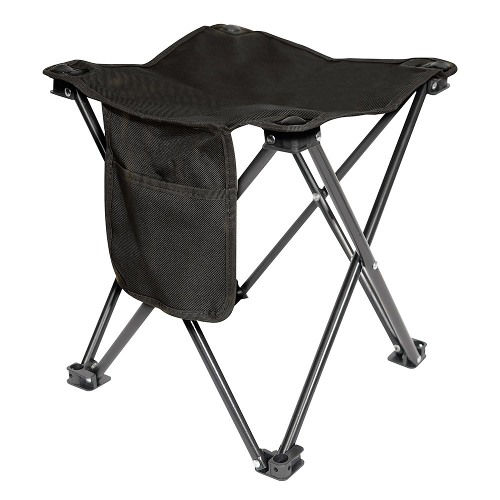 Rothco Black Collapsible 4 Leg Camp Stool 45481