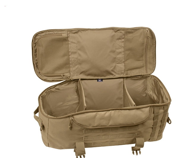 Rothco 3 In 1 Coyote Brown Convertible Mission Bag - 23501