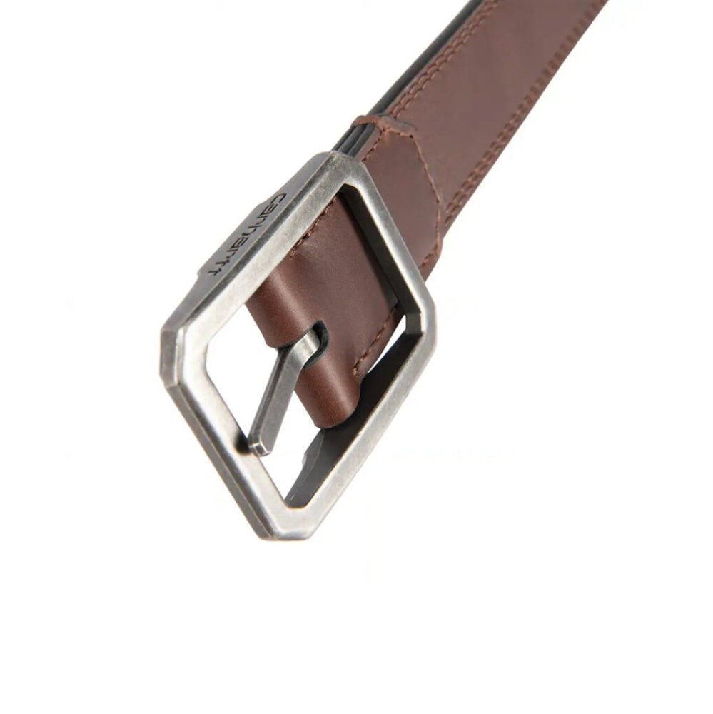 Carhartt Leather Reversible Center Bar Buckle Belt A0006222